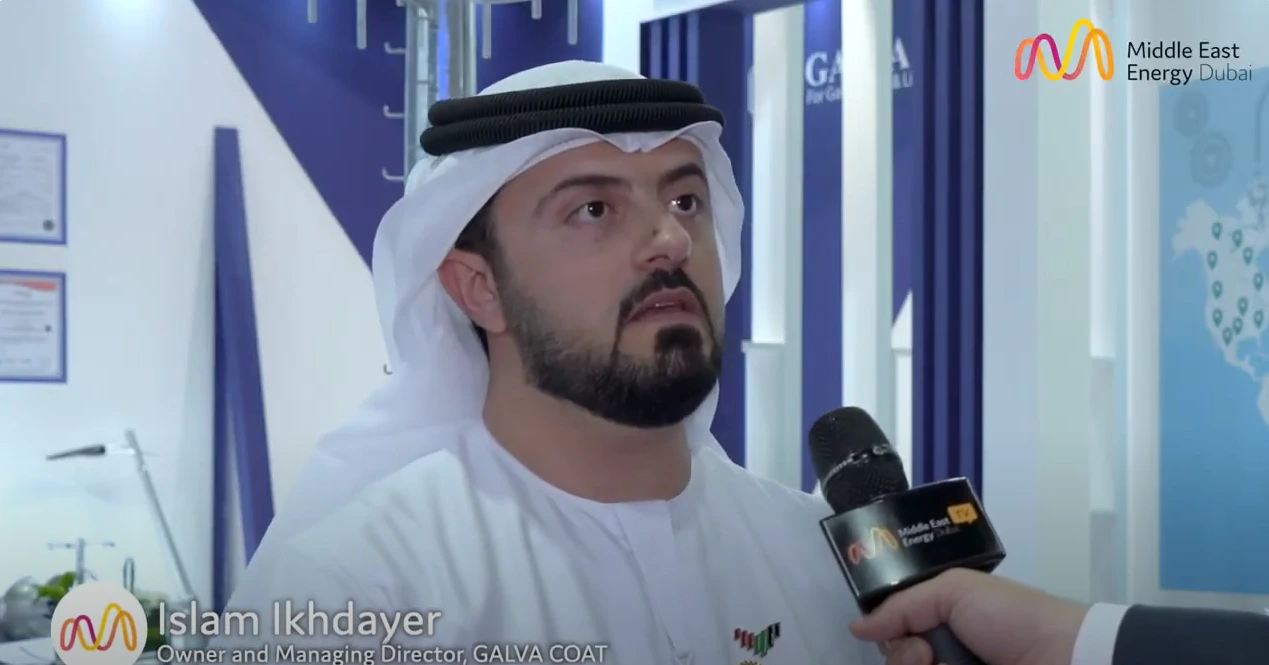 GALVA COAT talks to MEE TV at Middle East Energy 2020